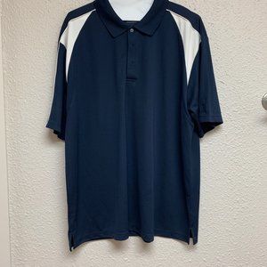 Blue golf shirt champion size xxl
